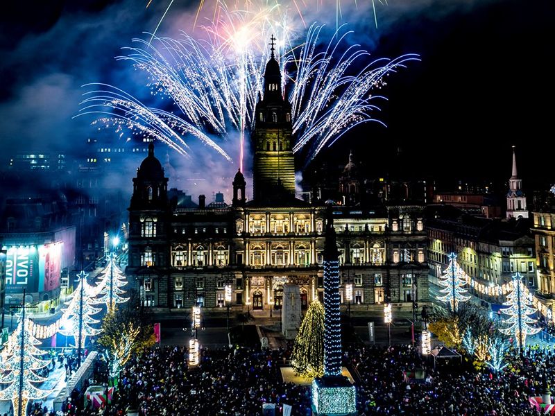 Udelukke At James Dyson Glasgow's Christmas Lights Switch On at George Square, Glasgow City Centre  | What's On Glasgow