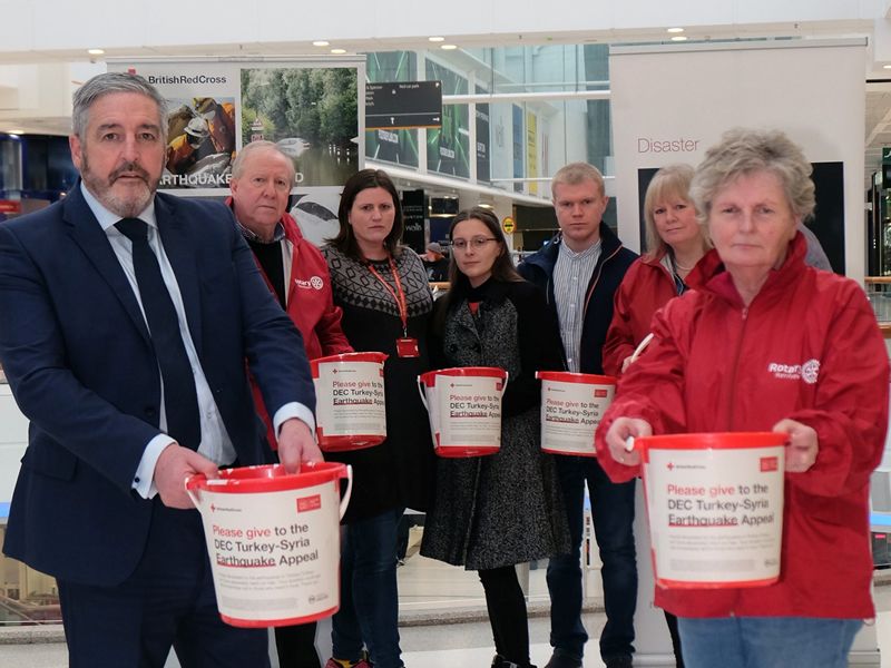 Braehead shoppers urged to donate to Red Cross earthquake emergency appeal