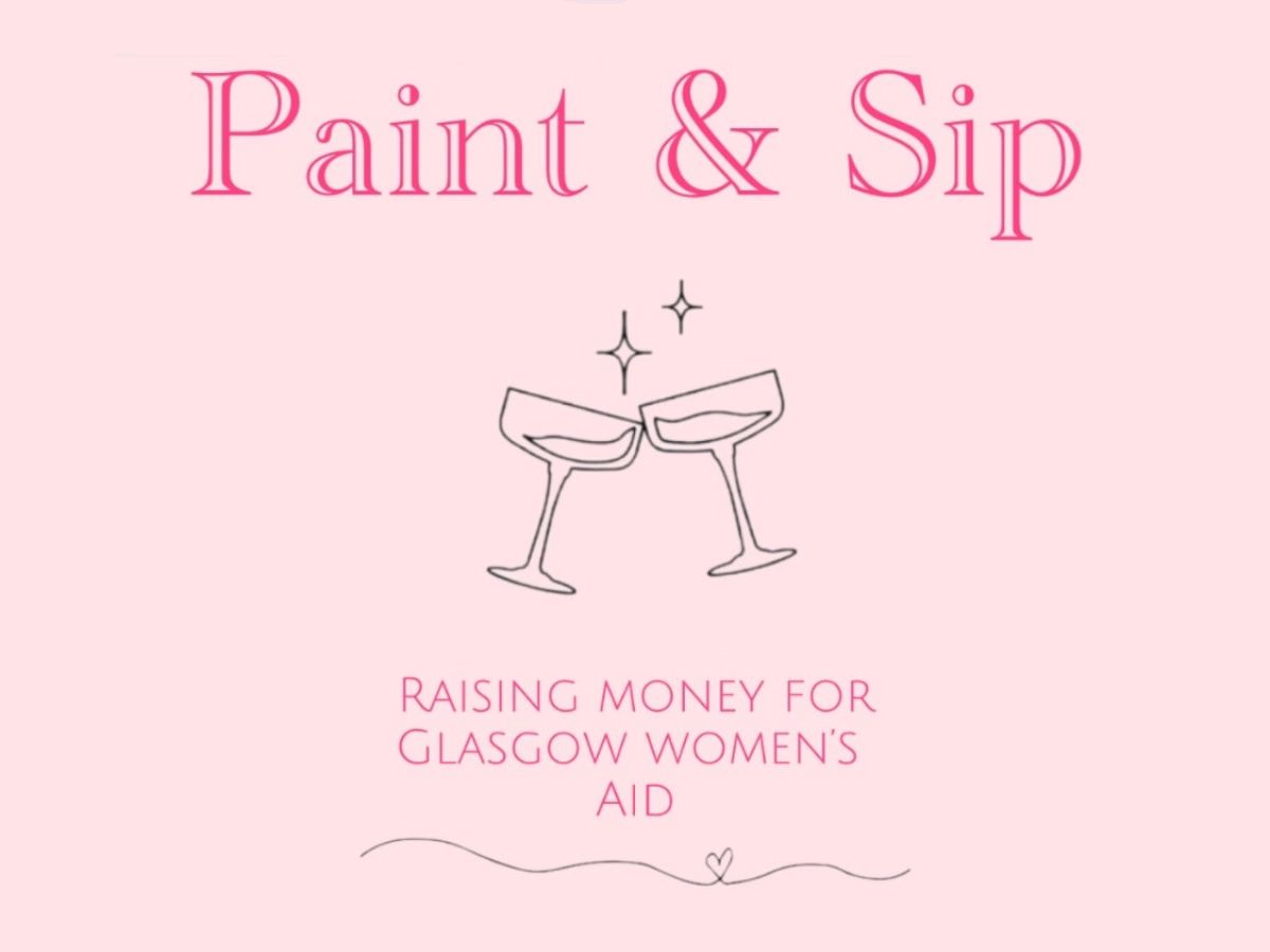 Paint & Sip Charity Event for Glasgow Women’s Aid