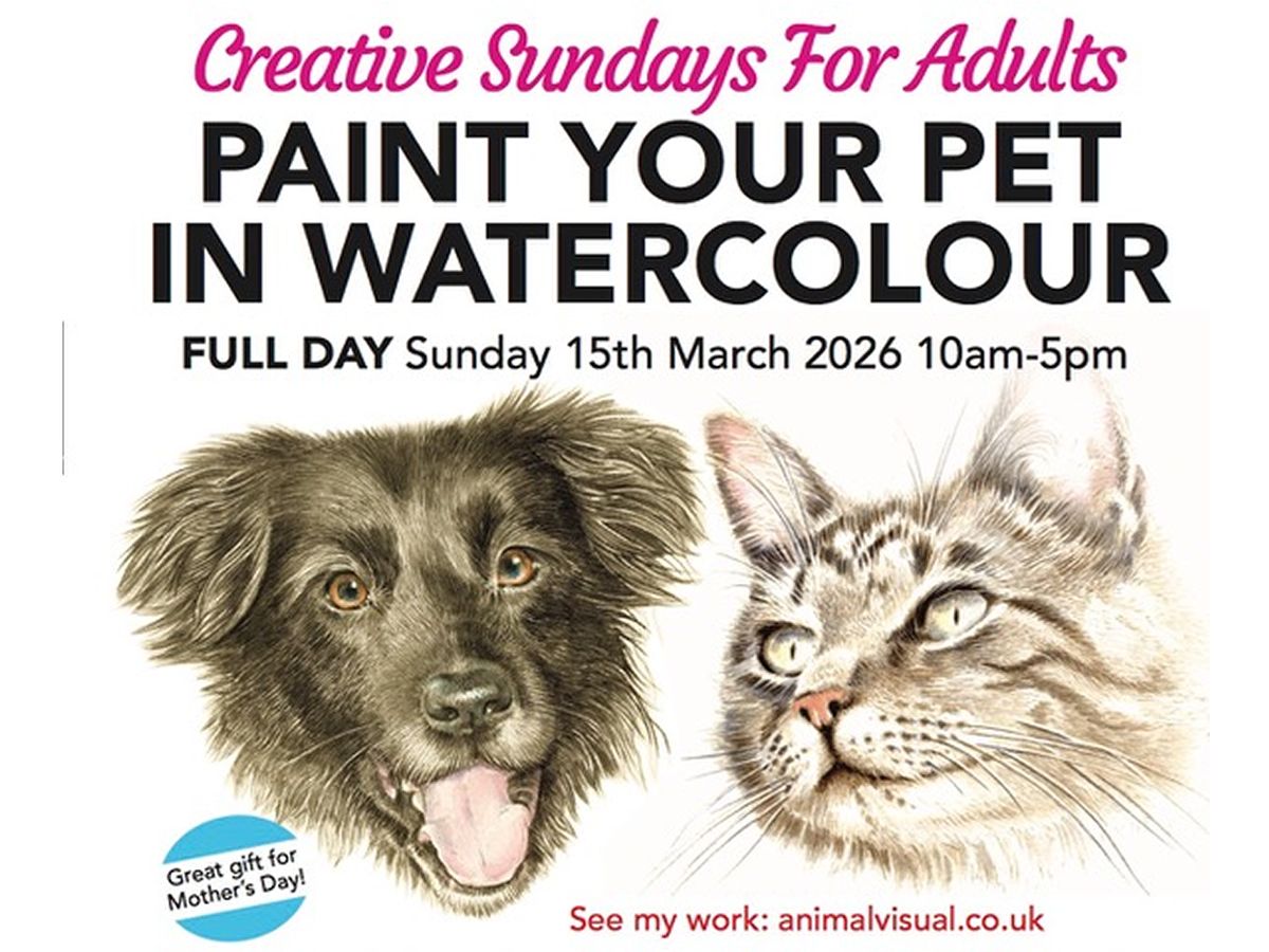 Paint Your Pet in Watercolour