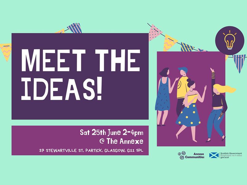 Meet the Ideas! Partick and Thornwood Ideas Fund