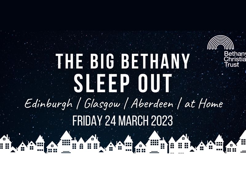The Bethany Big Sleep Out - Glasgow