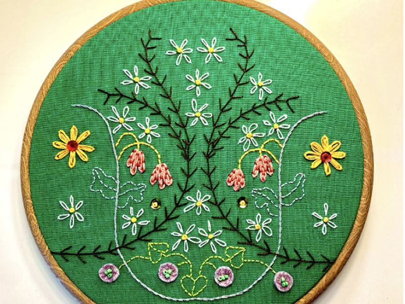 William Morris Inspired Embroidery Workshop