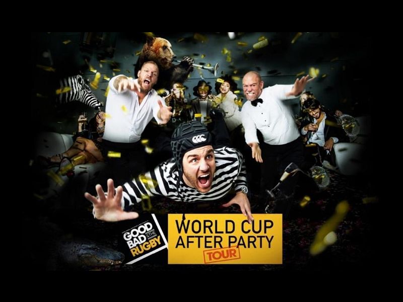 World Cup After Party - The Good, The Bad and The Rugby Live