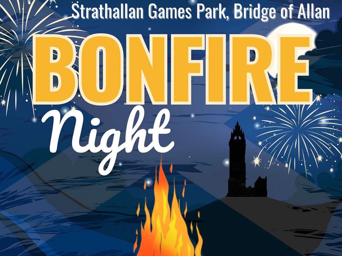 Bridge of Allan Fireworks and Bonfire Spectacular