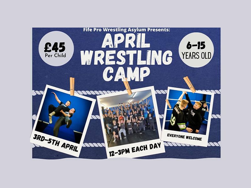 Kids Wrestling Holiday Camp