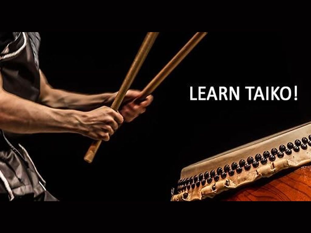 Edinburgh Taiko Drumming Course with the Mugen Taiko Dojo
