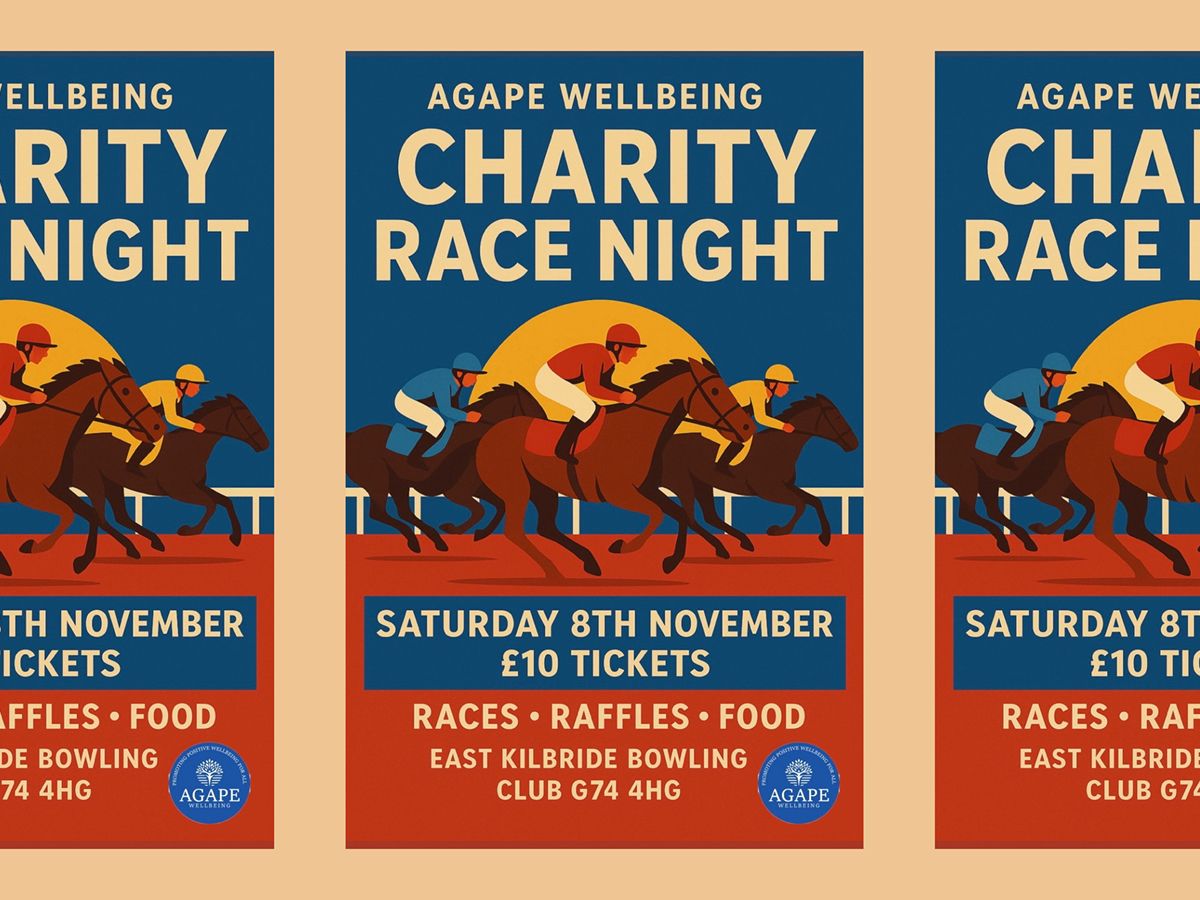 Agape Wellbeing’s Charity Race Night
