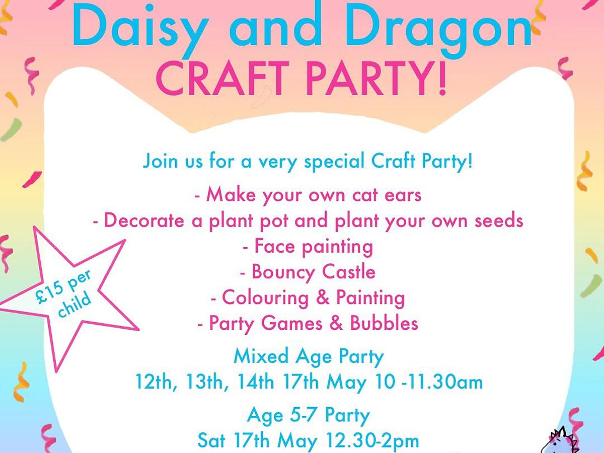 Gabby’s Dollhouse Craft Party
