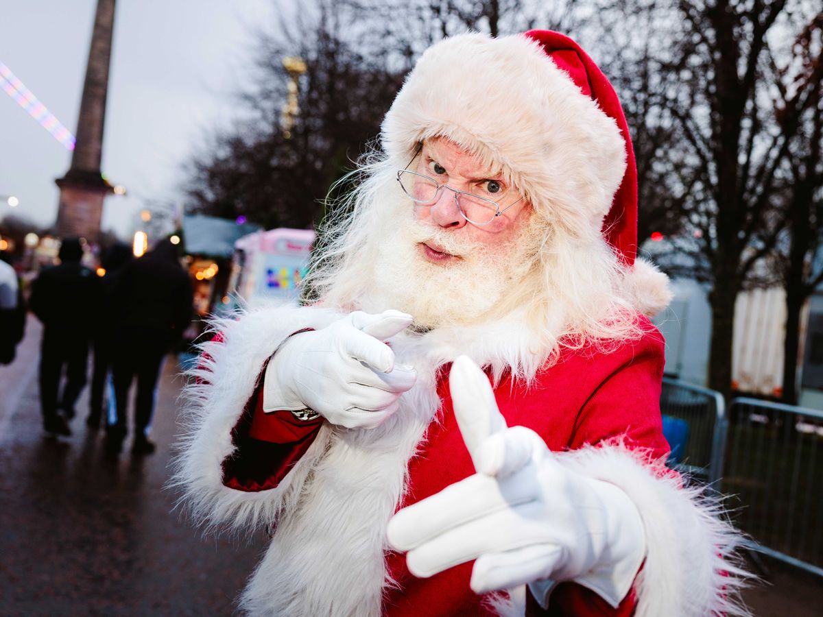 Is Glasgow Green Santa the coolest in the UK