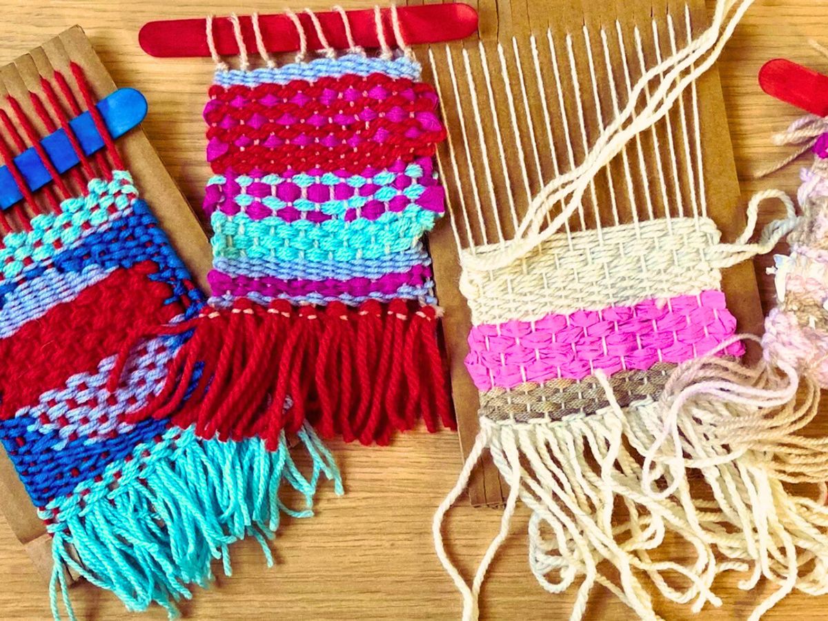 Fashion Revolution Week: Family Workshop - Cardboard Loom Weaving
