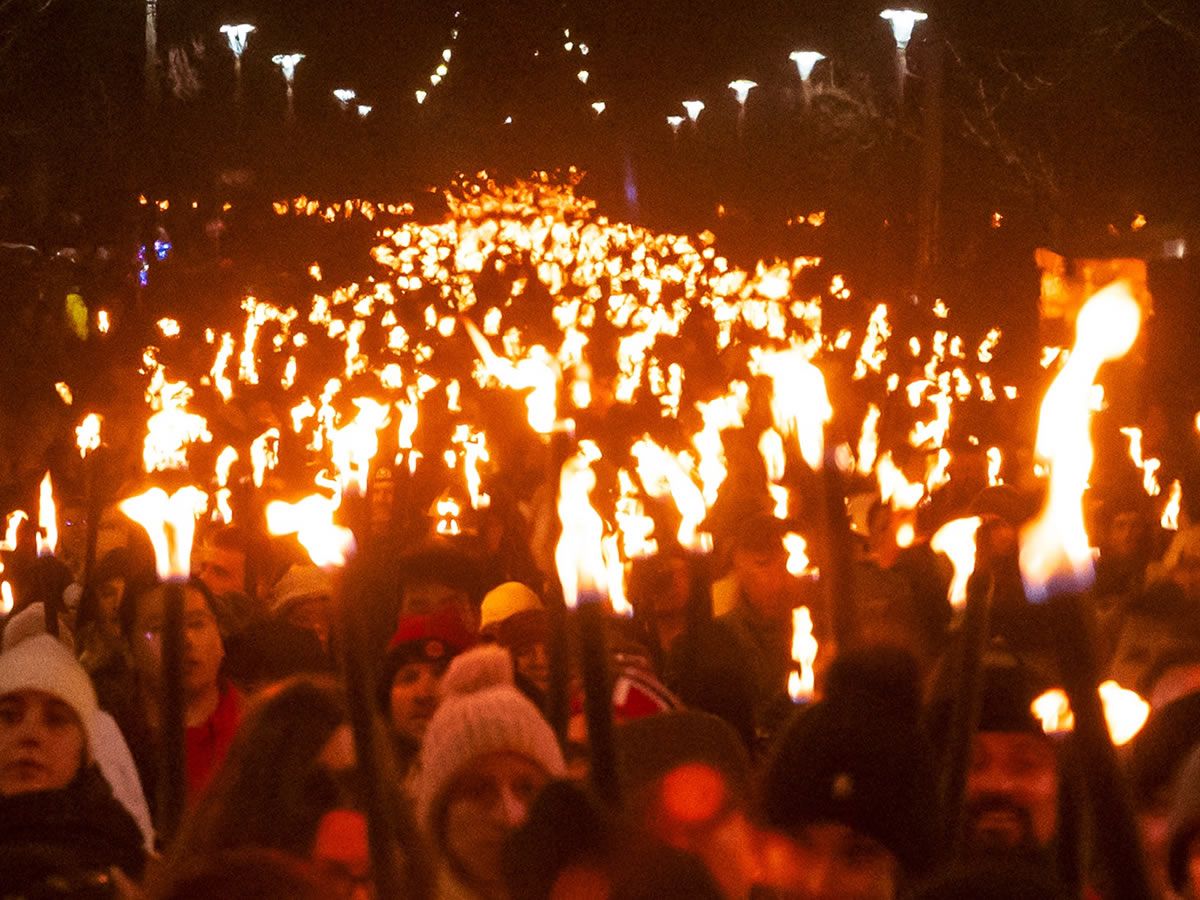 Edinburgh’s Hogmanay Torchlight Procession