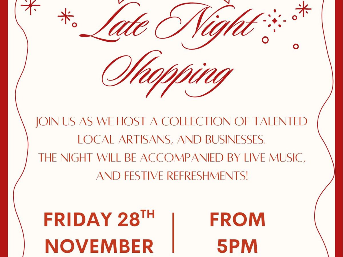 Biggar Museum Late Night Christmas Shopping