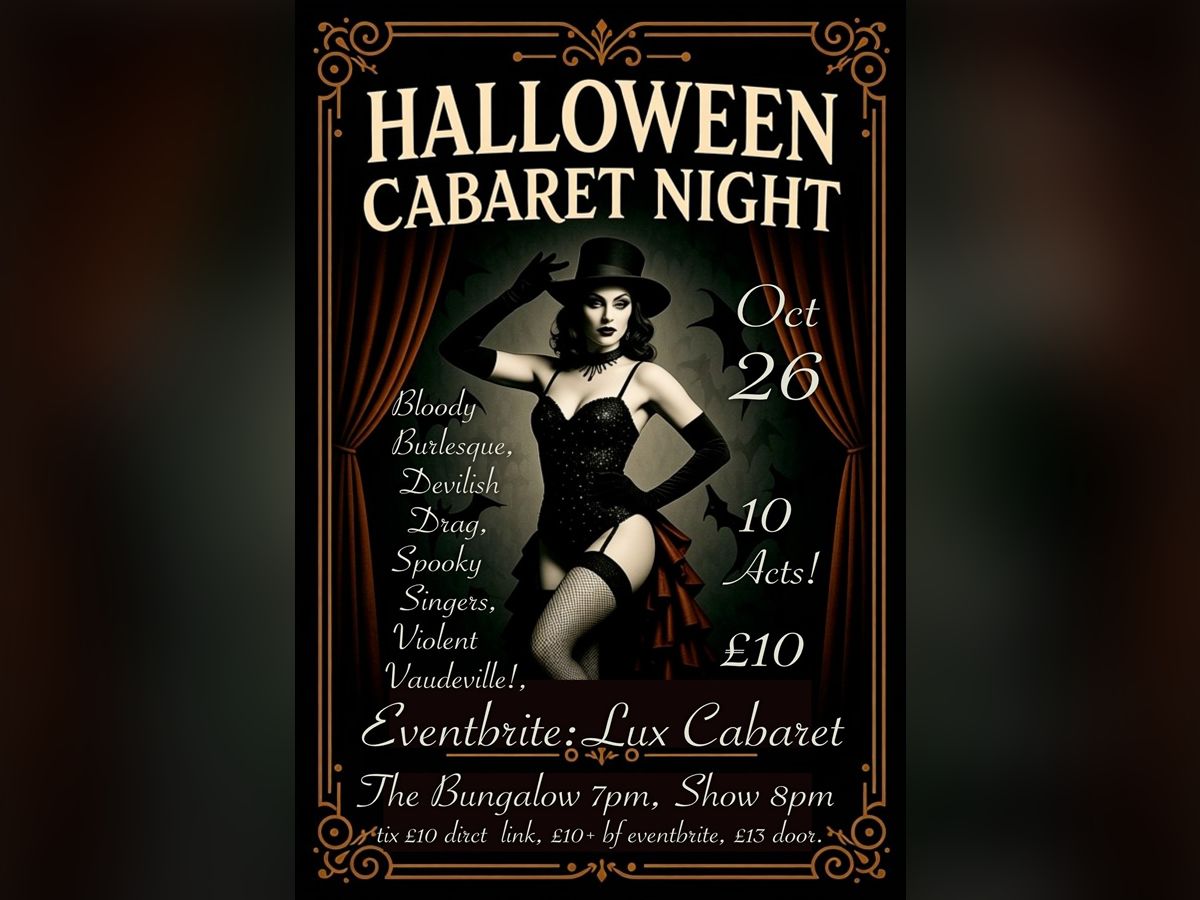 Lux Halloween Cabaret