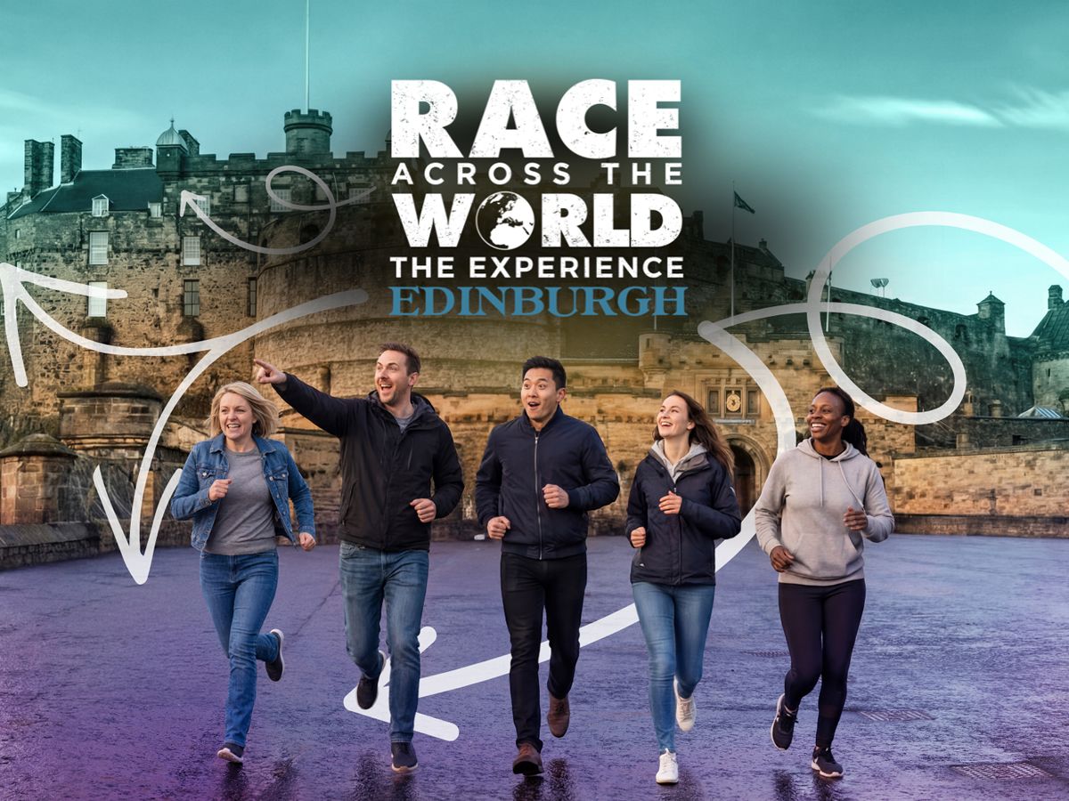 Now Open: Race Across the World The Experience Edinburgh!
