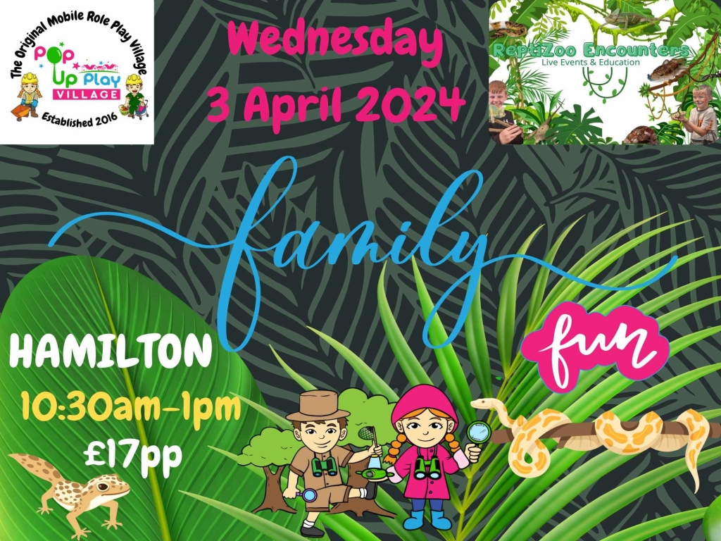 Pop-up Play Village & ReptiZoo Encounters Easter Event