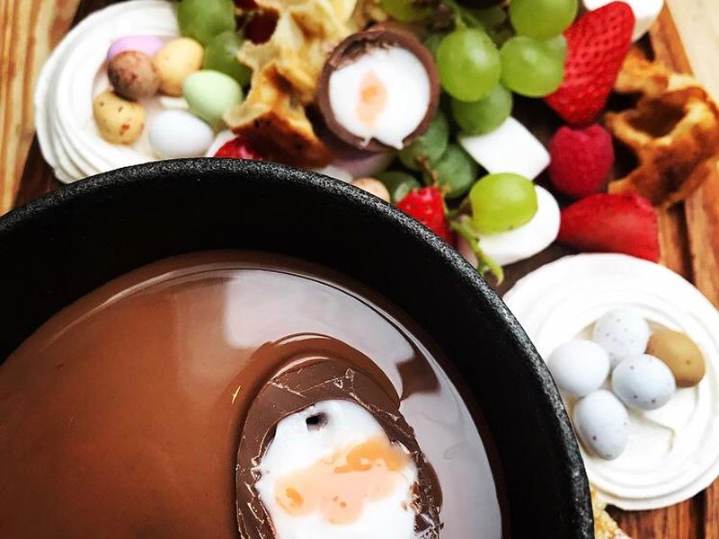 Creme Egg fondue is back at brel