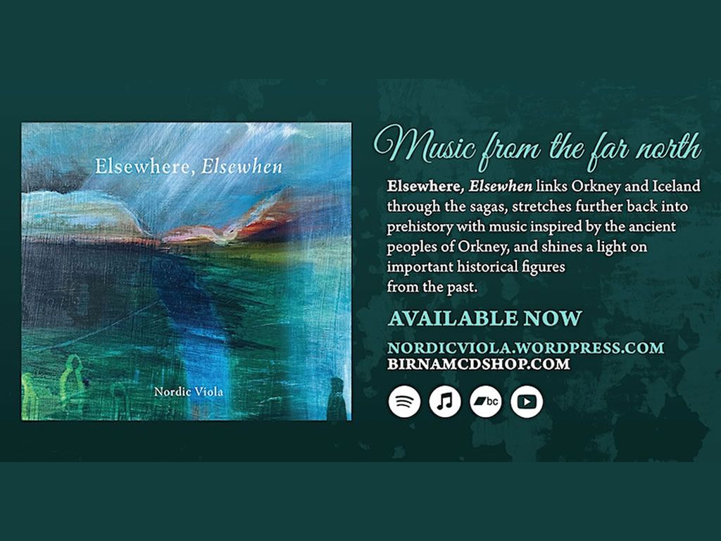 Elsewhere, Elsewhen CD launch and listening party with Nordic Viola