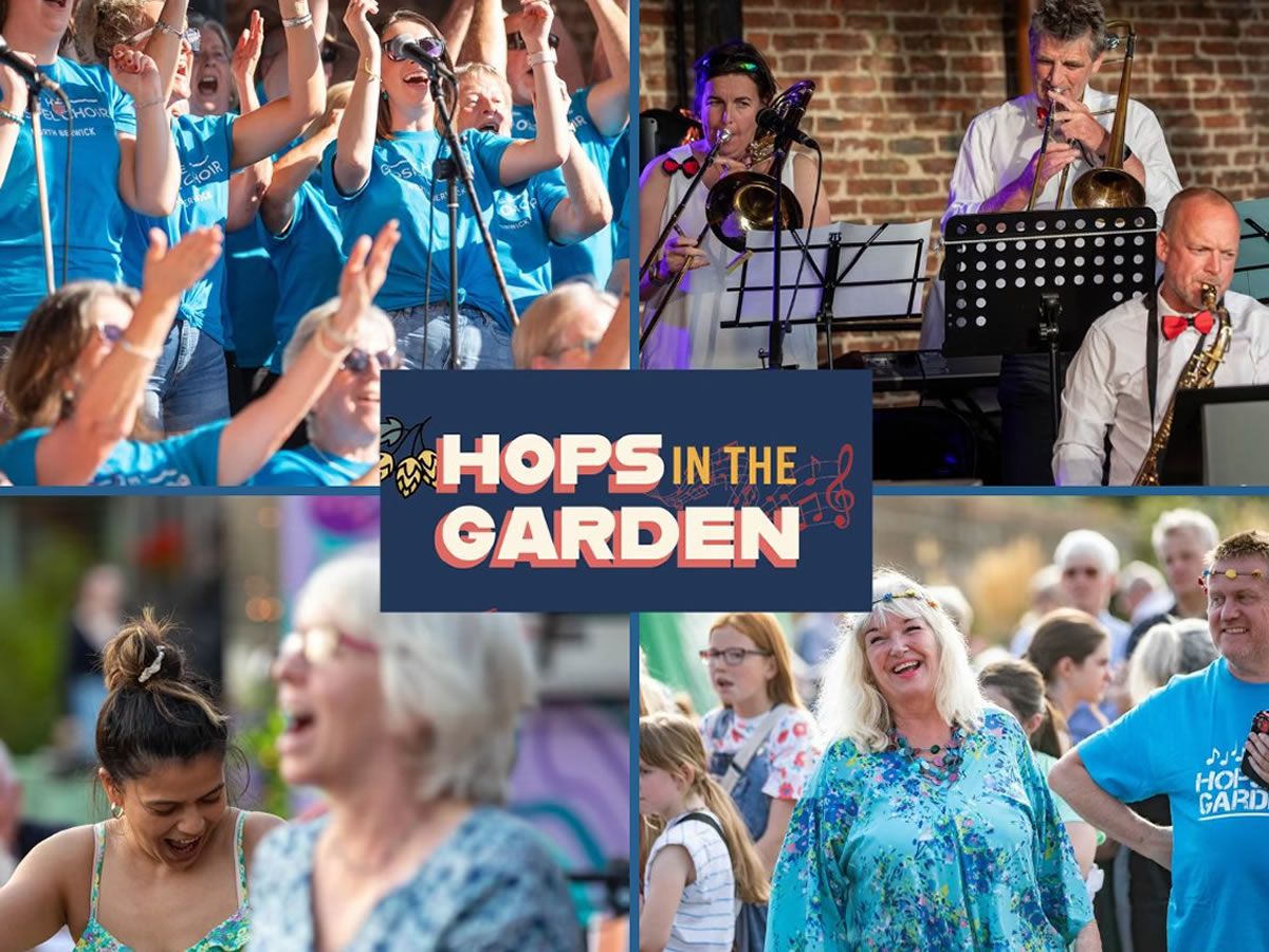 Hops in the Garden