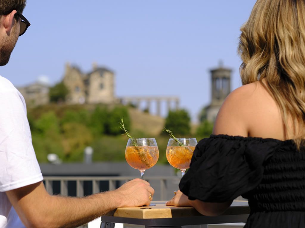 The sky is the limit with the latest rooftop cocktail bar in Edinburgh