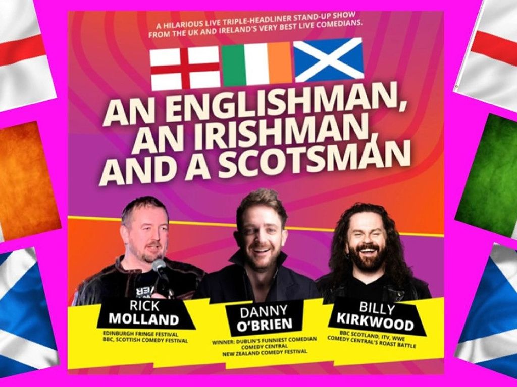 Englishman, Irishman, Scotsman - Rick Molland, Danny O’Brien, and Billy Kirkwood
