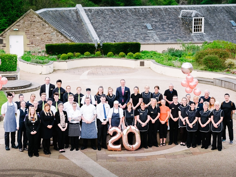 New Lanark Mill Hotel achieves 4 STAR VisitScotland Accreditation as it celebrates its 20th Anniversary