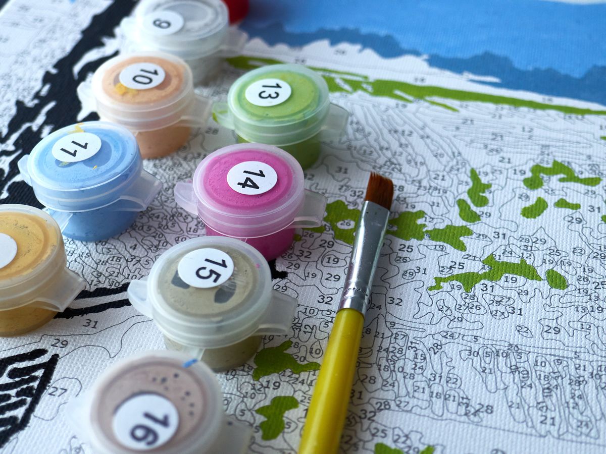 Mini Paint by Numbers Session