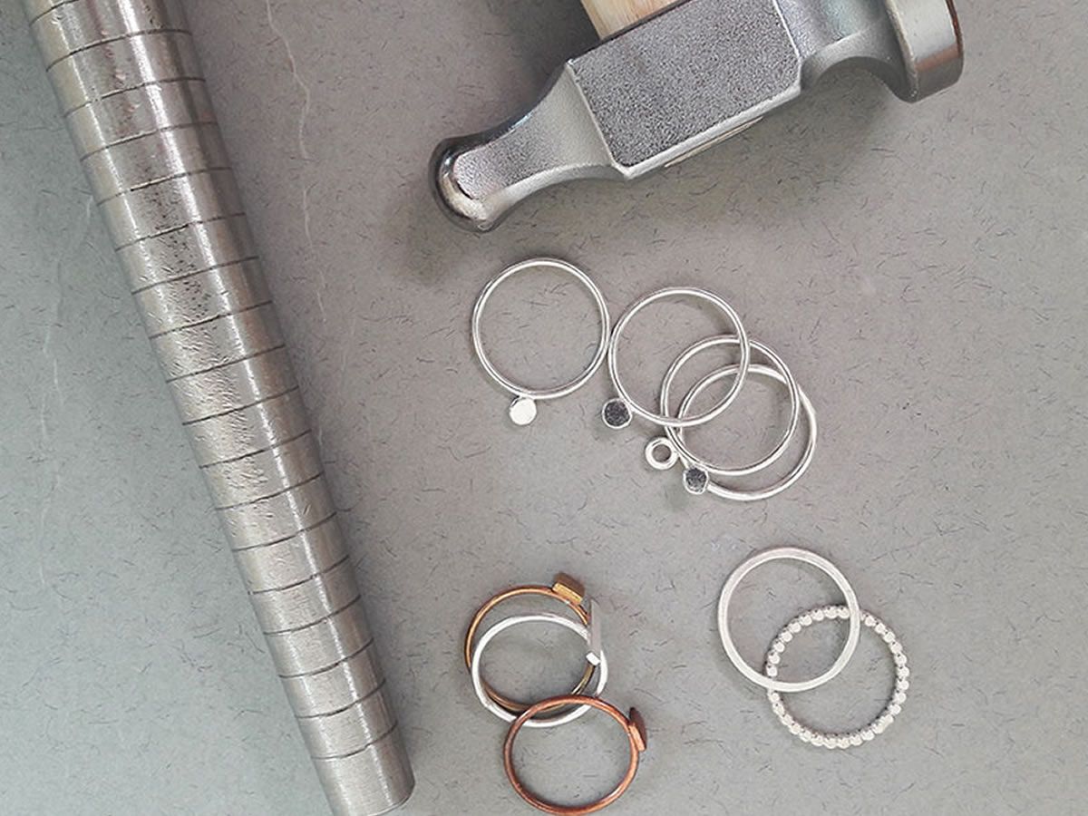 Simple Silver Rings Taster Workshop