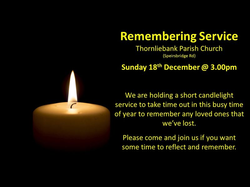 Remembering Service