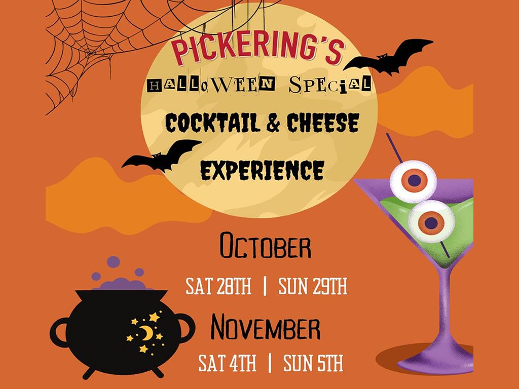 Pickering’s Halloween Cocktail & Cheese Pairing Masterclass