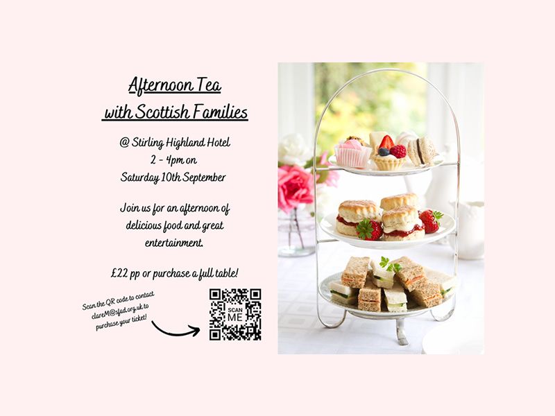 Scottish Families Afternoon Tea Event