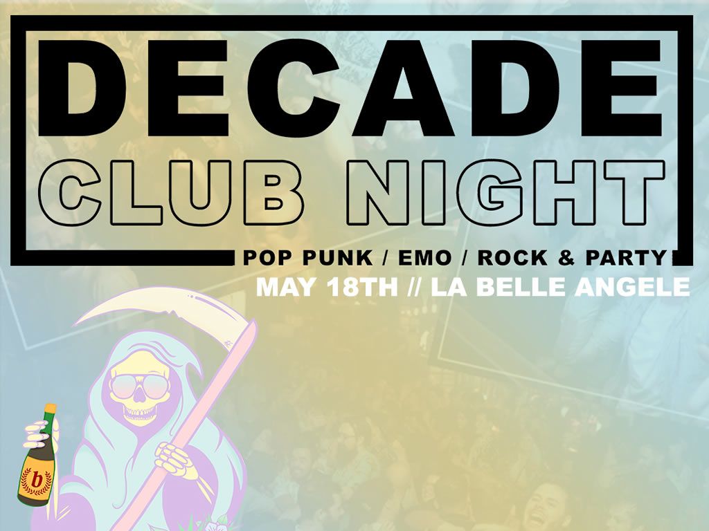 Decade Club Night - Pop Punk, Emo & Karaoke