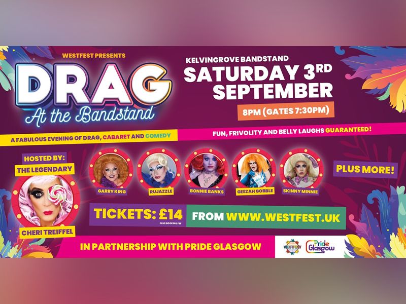 Drag At The Bandstand at Kelvingrove Bandstand and Amphitheatre