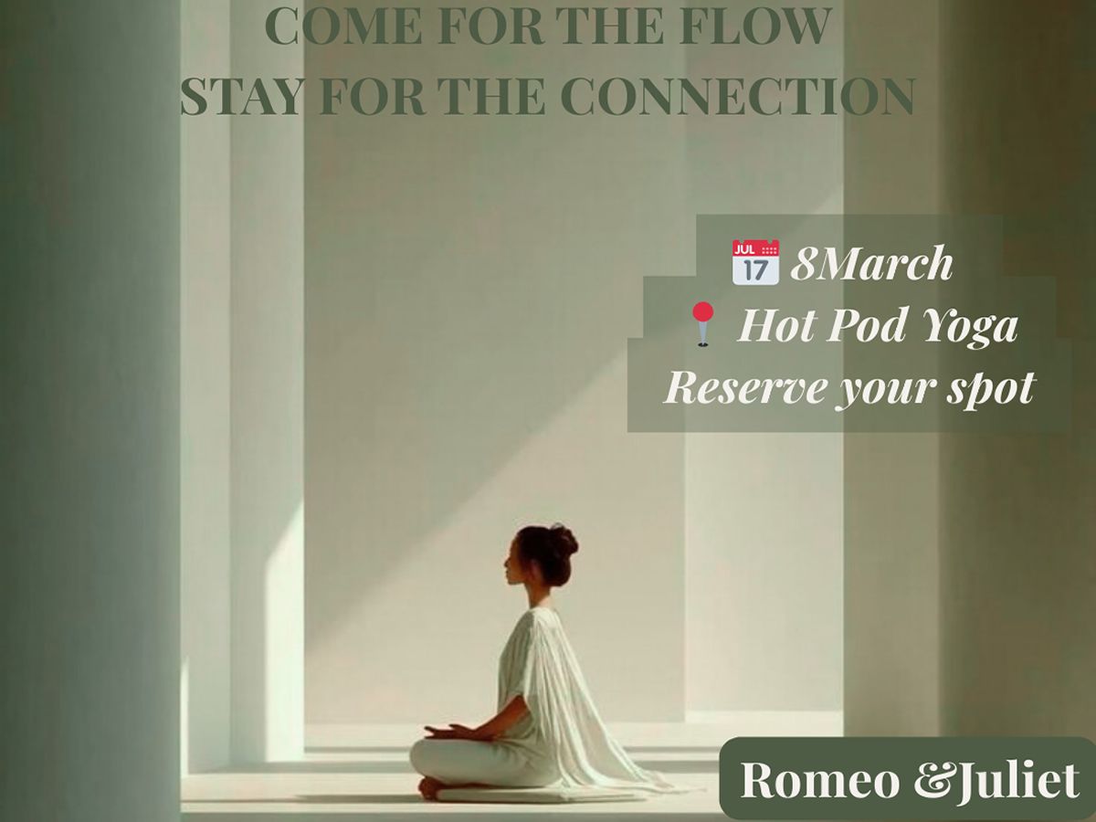 Flow & Connect: A Hot Yoga Social for Singles