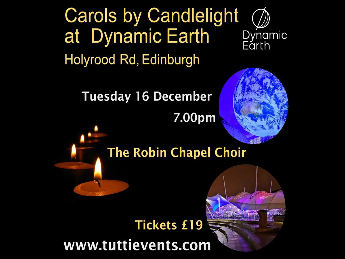 Carols by Candlelight at Dynamic Earth