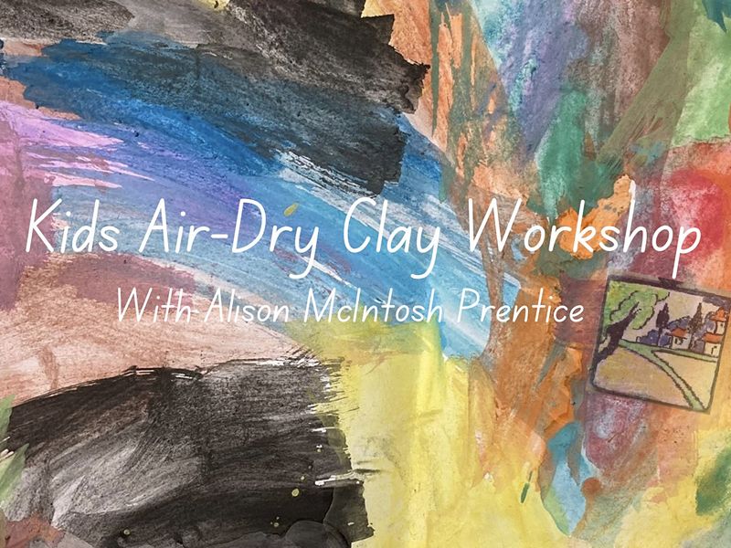 Kids Air-Dry Clay Workshop (8+)