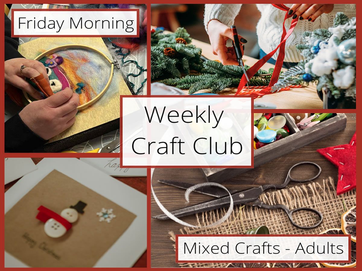 Creative Craft Club For Adults