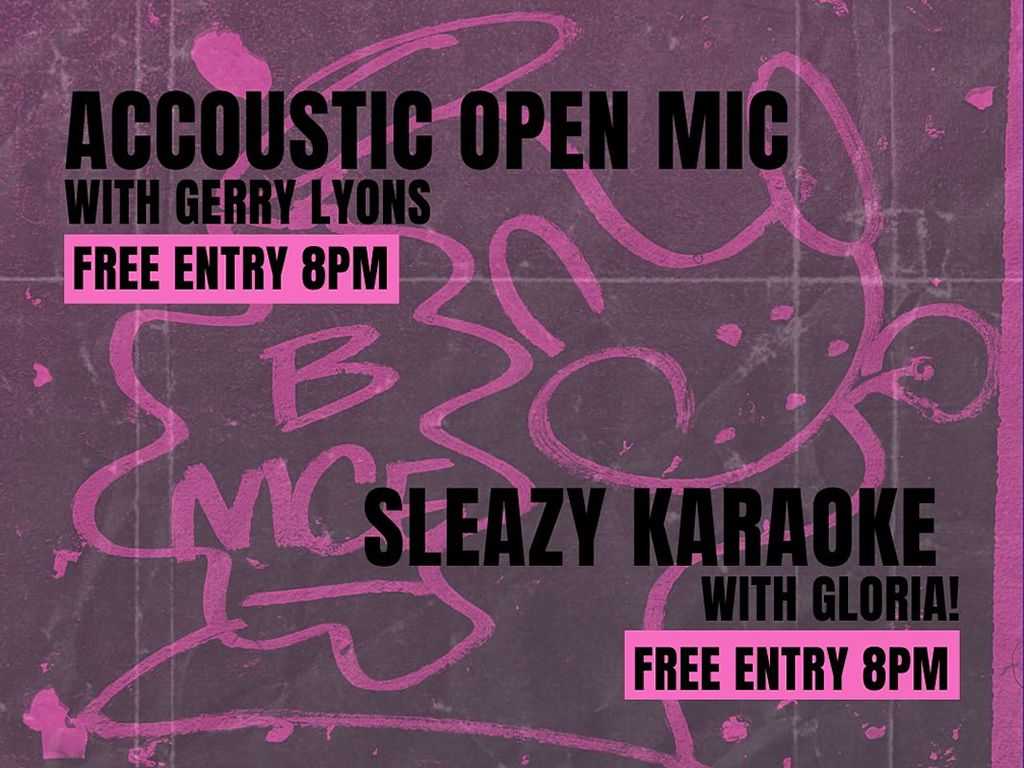 Accoustic Open Mic Hosted by Gerry Lyons