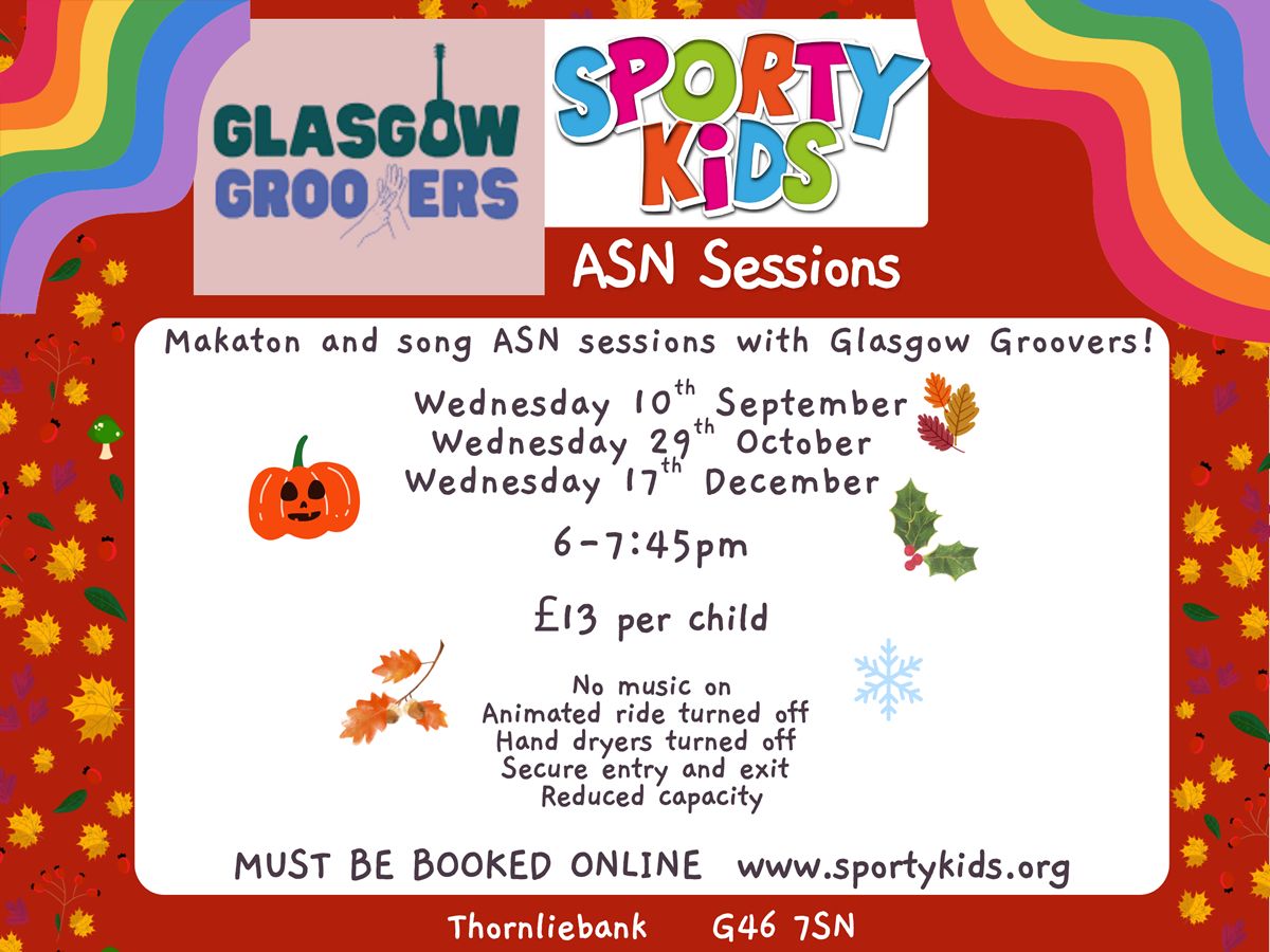 ASN Makaton and Song Session with Glasgow Groovers