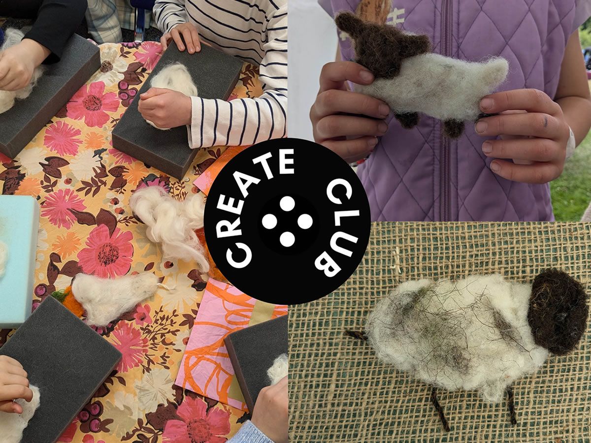 Crafternoon - Beginners Spring Felting with Create Club