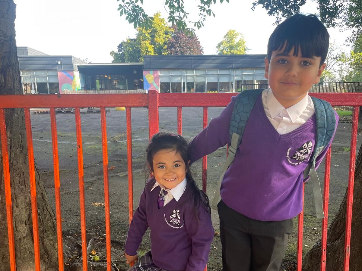 Young footballer joins sister on stage for dance debut in professional show