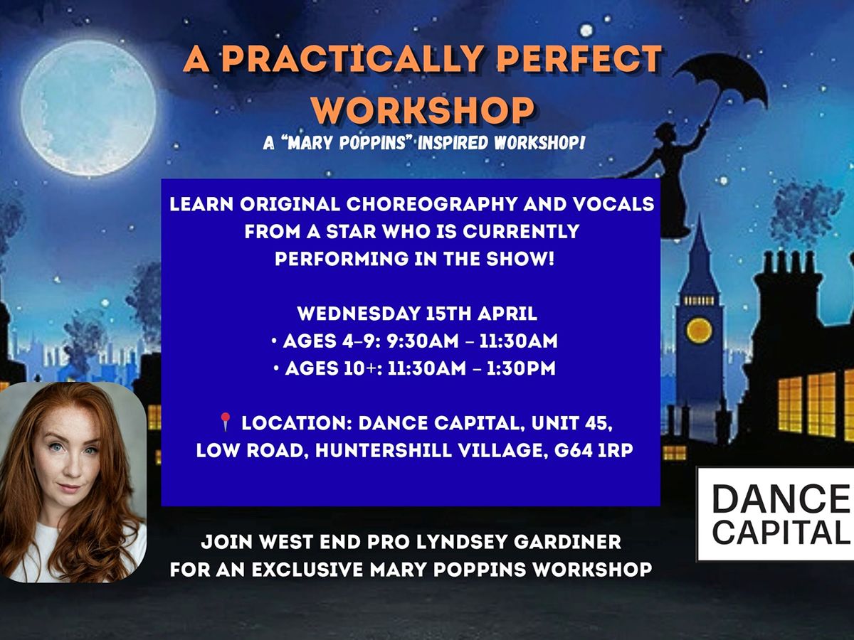 Step in Time with West End performer Lyndsey Gardiner!