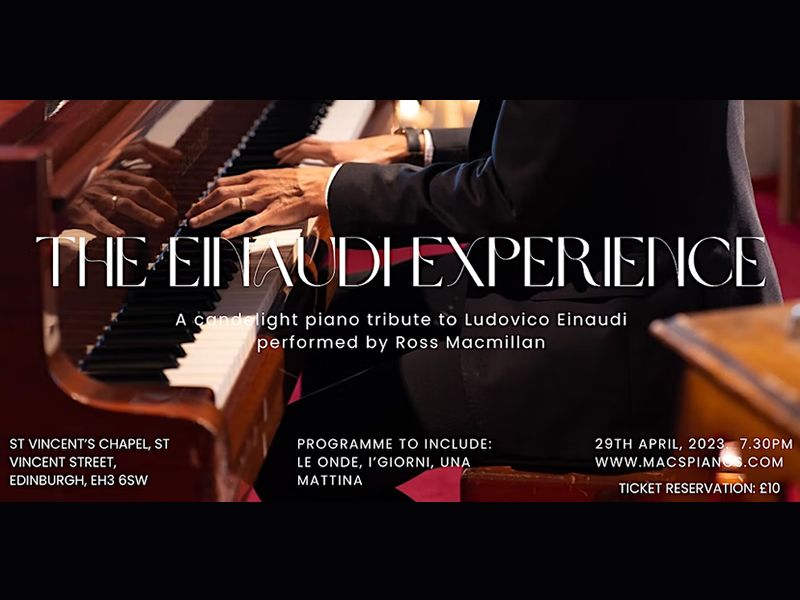 The Einaudi Experience - A candlelight piano tribute to Ludovico Einaudi