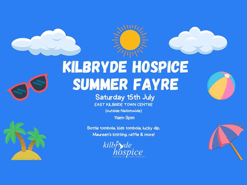 Kilbryde Hospice Summer Fayre, East Kilbride What's On Lanarkshire