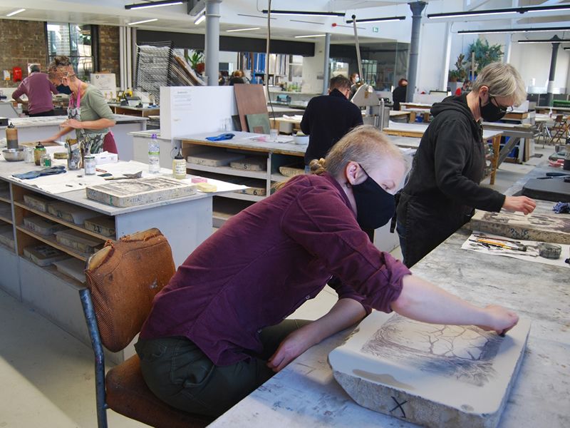 Stone Lithography - Evening Course