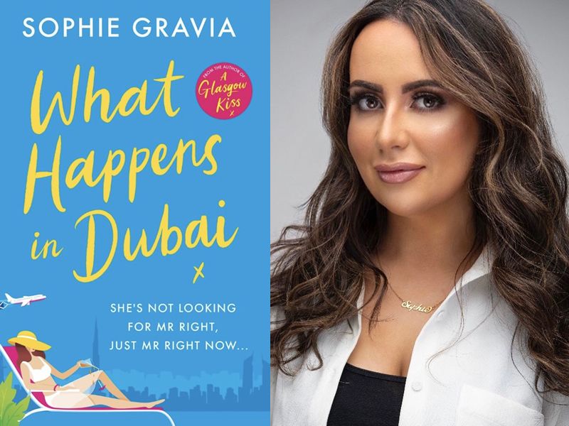 Sophie Gravia - What Happens in Dubai Book Signing