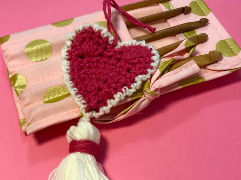 Valentine’s Heart Crochet Class