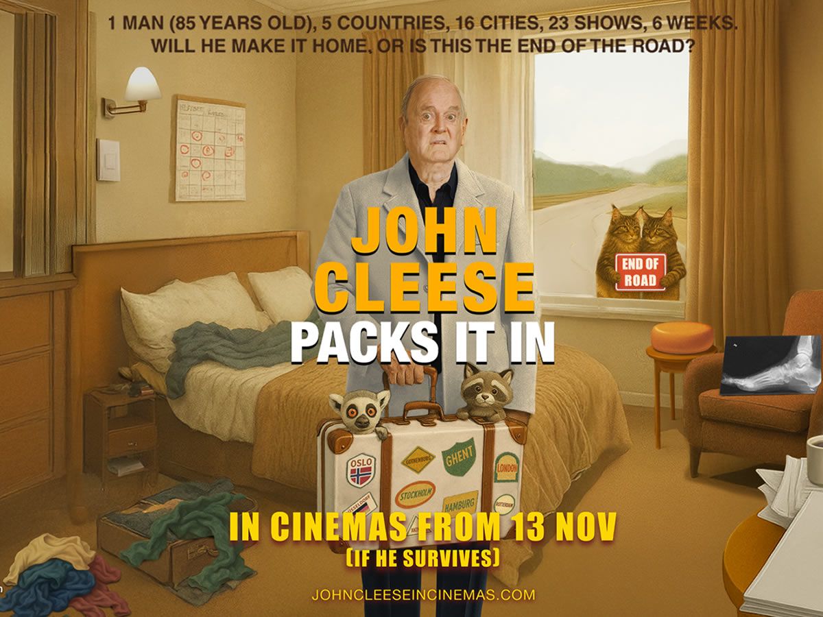 John Cleese Packs It In