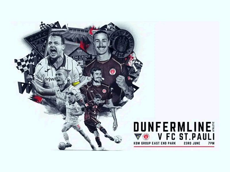 Dunfermline Athletic FC v Fc St. Pauli - Friendship & Football, headlined by The Wakes