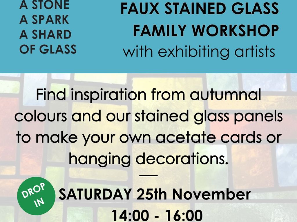 Free Faux Stained Glass Workshop